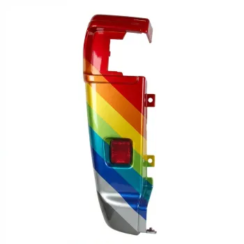 DODGE TRUCKS & VANS PROMASTER 1500/2500/3500 REAR BUMPER SIDE COVER LEFT (Driver Side) TXT-BLACK W/REFLECTOR (W/BSD) OEM#6ZH24JXWAA 2021 PL#CH1116106