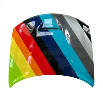 DODGE CHARGER HOOD (ALUM)(W/NONE FUNCTIONAL SCOOP)EXC SRT) OEM#68265427AC 2021-2023 PL#CH1230336