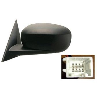 CHRYSLER 300 DOOR MIRROR LEFT (Driver Side) POWER/HEATED (PTD CVR)(NON-FOLD)(8H5P)(WO/MEMORY) OEM#1CJ991XRAC-PFM 2005-2010 PL#CH1320284