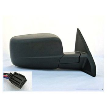 DODGE TRUCKS & VANS DODGE/PU (R2500/3500) DOOR MIRROR RIGHT (Passenger Side) POWER/HEATED (SINGLE GLASS)(TEXT BLK) OEM#55372066AH (P) 2010-2012 PL#CH1321303