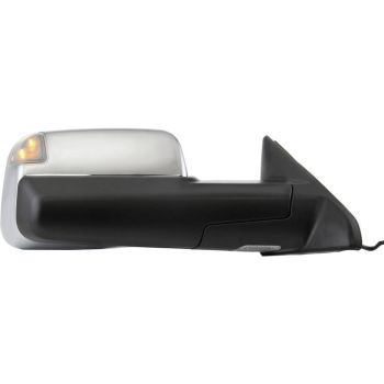 DODGE TRUCKS & VANS DODGE/PU (R2500/3500) DOOR MIRROR RIGHT (Passenger Side) PWR/HTD/SIGNAL/PUDDLE/MEMORY (DUAL GLASS)(CHR)(W/TOW PKG) OEM#68033734AL 2010-2011 PL#CH1321320