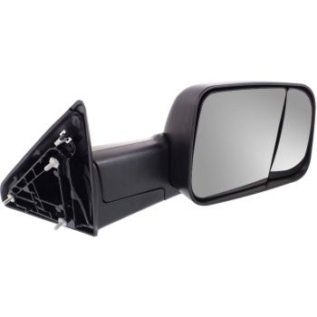DODGE TRUCKS & VANS DODGE/PU (R2500/3500) DOOR MIRROR RIGHT (Passenger Side) MANUAL (DUAL GLASS)(TXT-BLK)(W/TOW) OEM#68412768AB 2013-2018 PL#CH1321349