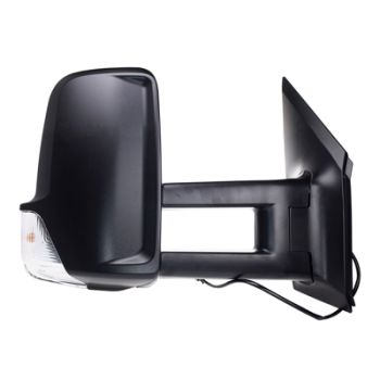 MERCEDES-BENZ SPRINTER DOOR MIRROR RIGHT (Passenger Side) PWR/HTD/SIGNAL (EXTENDED TYPE) OEM#68139612AA-PFM 2010-2013 PL#CH1321369