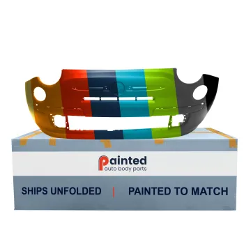 FIAT 500 2DOORS (FIAT) FRONT BUMPER COVER PRIMED (LOUNGE)(W/FOG)((W/CHR MLDG) **CAPA** OEM#1RZ55TZZAB 2012-2017 PL#FI1000103C