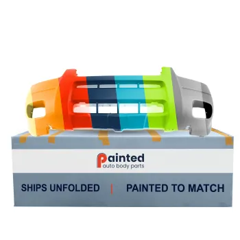 FORD TRUCKS & VANS ESCAPE FRONT BUMPER COVER TXT-L.GRAY (XLT)(W/FOG & FLARE) OEM#YL8Z17D957MAA 2001-2004 PL#FO1000474