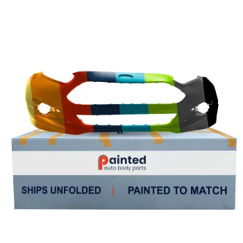 FORD FIESTA/SEDAN  FRONT BUMPER COVER PRIMED (WO/CHROME TRIM)(WO/INTEGRA SPOILER) OEM#D2BZ17757AC 2014-2016 PL#FO1000692