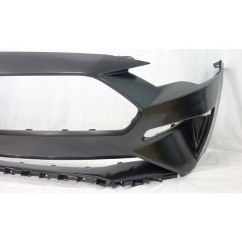 FORD MUSTANG FRONT BUMPER COVER PRIMED (ECOBOOST/GT; W/PERFORMANCE PKG)(NONE VENTED) OEM#JR3Z17D957DAPTM 2018-2023 PL#FO1000746