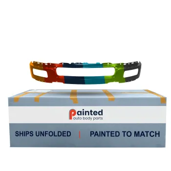 FORD TRUCKS & VANS FORD/PU (F150 EXC HERITAGE) FRONT BUMPER PTD.(W/FOG)(TO 8/8/05)**CAPA* OEM#4L3Z17757FA (P) 2004-2005 PL#FO1002391C