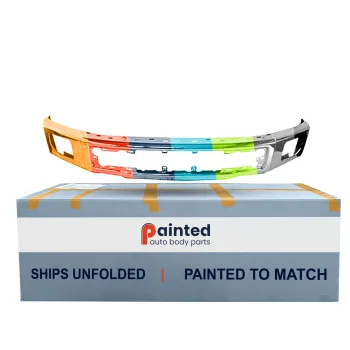 FORD TRUCKS & VANS FORD/PU (F150)(EXC RAPTOR) FRONT BUMPER CHROME (W/FOG)(WO/PLASTIC END CAPS) OEM#FL3Z17757A 2015-2017 PL#FO1002422