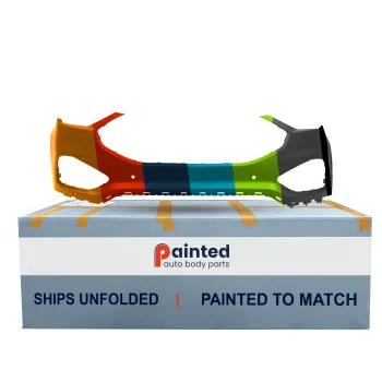 FORD TRUCKS & VANS EDGE FRONT BUMPER COVER UPPER PRIMED (W/SENSOR)(WO/ACTIVE PARK ASSIST)(W/TOW HOLE) **CAPA** OEM#KT4Z17D957DAPTM 2019-2024 PL#FO1014138C