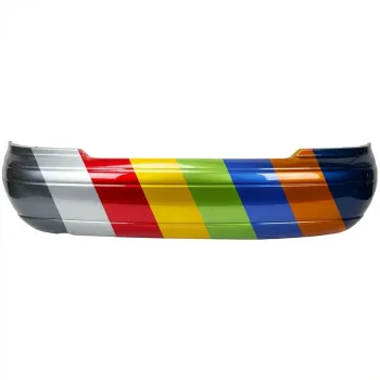 FORD FOCUS  REAR BUMPER COVER PRIMED (SD) OEM#3S4Z17K835EAA 2000-2004 PL#FO1100291