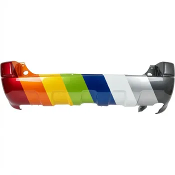 FORD TRUCKS & VANS ESCAPE REAR BUMPER COVER TXT-D.GRAY (XLS/XLT) (W/O FLARE) OEM#YL8Z17K835EAB 2001-2004 PL#FO1100318