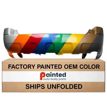 FORD TRUCKS & VANS ESCAPE  REAR BUMPER COVER TXT-L.GRAY (XLS/XLT)(W/O FLARE) OEM#YL8Z17K835EAA 2001-2004 PL#FO1100333