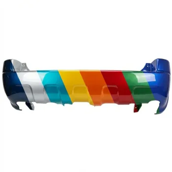 FORD TRUCKS & VANS ESCAPE  REAR BUMPER COVER TXT-L.GRAY (XLS/XLT)(W/O FLARE)**CAPA** OEM#YL8Z17K835EAA 2001-2004 PL#FO1100333C