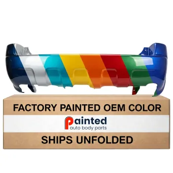 FORD TRUCKS & VANS ESCAPE  REAR BUMPER COVER TXT-L.GRAY (XLS/XLT)(W/O FLARE)**CAPA** OEM#YL8Z17K835EAA 2001-2004 PL#FO1100333C