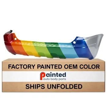FORD TRUCKS & VANS ESCAPE REAR BUMPER COVER TXT-L.GRAY (XLS/XLT)(W/FLARE) OEM#YL8Z17K835FAA- 2001-2004 PL#FO1100346