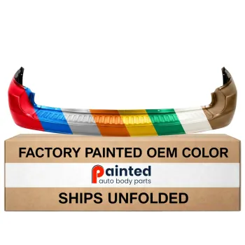 FORD TRUCKS & VANS FREESTAR REAR BUMPER COVER PRIMED (SEL/LTD MDL)(W/ CHROME MLDG)(W/O SENSOR) OEM#3F2Z17K835PAA 2004-2007 PL#FO1100367