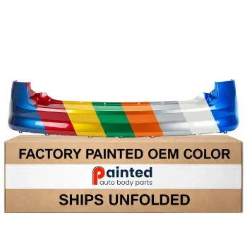 FORD TRUCKS & VANS EDGE  REAR BUMPER COVER UPPER PRIMED (W/O SENSOR) OEM#7T4Z17K835APTM 2007-2010 PL#FO1100615