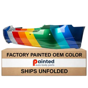 FORD TAURUS SEDAN  REAR BUMPER COVER Partial-PRM (W/SENSOR)**CAPA** OEM#8G1Z17K835CAPTM 2008-2009 PL#FO1100626C