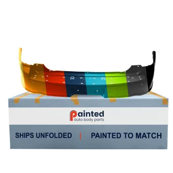 FORD TRUCKS & VANS FLEX  REAR BUMPER COVER PRIMED (W/ TOWING)(DUAL EXHAUST) **CAPA** OEM#DA8Z17K835TPTM 2010-2019 PL#FO1100656C