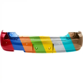 FORD TRUCKS & VANS FLEX  REAR BUMPER COVER (WO/TOWING)(SINGLE EXHAUST)**CAPA** OEM#AA8Z17K835MPTM 2010-2012 PL#FO1100657C