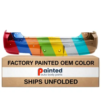 FORD TRUCKS & VANS FLEX  REAR BUMPER COVER (WO/TOWING)(SINGLE EXHAUST)**CAPA** OEM#AA8Z17K835MPTM 2010-2012 PL#FO1100657C