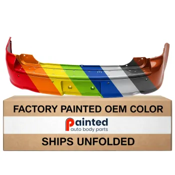 FORD TRUCKS & VANS FLEX REAR BUMPER COVER PRIMED (WO/TOWING)(DUAL EXHAUST) **CAPA** OEM#DA8Z17K835SPTM 2010-2019 PL#FO1100658C