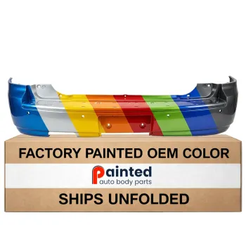 FORD TRUCKS & VANS FLEX  REAR BUMPER COVER (W/TOWING)(SINGLE EXHAUST)**CAPA** OEM#AA8Z17K835NPTM 2010-2012 PL#FO1100659C