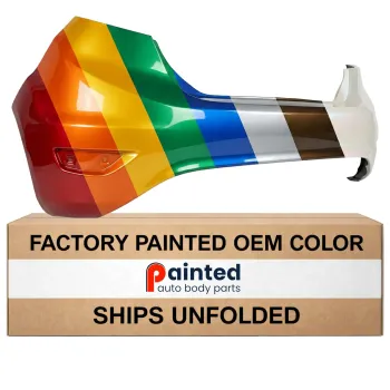 FORD FIESTA/HATCHBACK  REAR BUMPER COVER BLACK (HB) OEM#AE8Z17K835BAPTM 2011-2013 PL#FO1100674