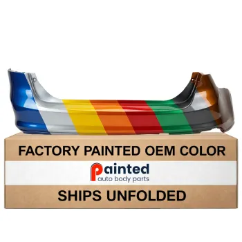 FORD FOCUS SEDAN REAR BUMPER COVER PRIMED WO/SENSOR**CAPA** OEM#CP9Z17K835BAPTM 2012-2014 PL#FO1100677C