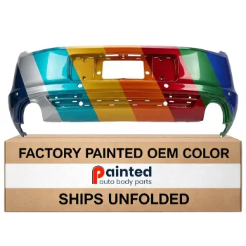 FORD MUSTANG REAR BUMPER COVER PRIMED (W/SENSOR)(BASE/GT)(WO/CALIFORNIA) OEM#DR3Z17K835BAPTM 2013-2014 PL#FO1100686
