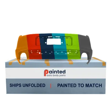 FORD MUSTANG  REAR BUMPER COVER (WO/PARK SENSOR BASE/GT)(OE TAKEOFF) OEM#DR3Z17K835AAPTM 2013-2014 PL#FO1100687