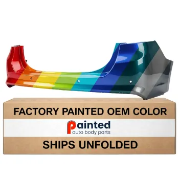 FORD FUSION HYBRID/ENERGI REAR BUMPER COVER PRIMED (W/PK SENSOR)(WO/PARALLEL PK ASSIST) OEM#HS7Z17K835VFPTM 2017-2018 PL#FO1100694