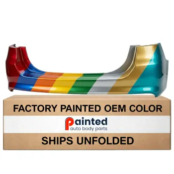 FORD FUSION HYBRID/ENERGI REAR BUMPER COVER; W/PARK ASSIST SENSOR HOLES; W/ACTIVE?PARK ASSIST OEM#HS7Z17K835VEPTM 2017-2018 PL#FO1100695