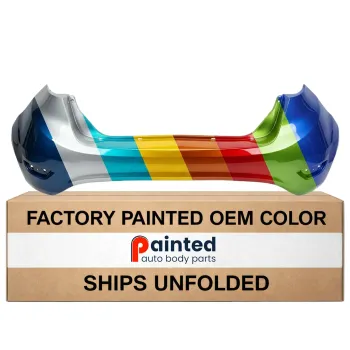 FORD FIESTA/HATCHBACK REAR BUMPER COVER PRIMED **CAPA** OEM#D2BZ17906AA 2011-2013 PL#FO1100701C