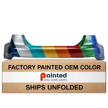 FORD FOCUS SEDAN  REAR BUMPER COVER PRIMED (WO/SENSOR) OEM#F1EZ17906LAPTM 2015-2018 PL#FO1100713
