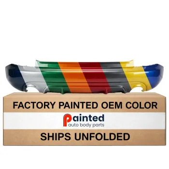 FORD TRUCKS & VANS ESCAPE HYBRID REAR BUMPER COVER PRIMED (W/SENSOR)(W/TOW)(ST-LINE) OEM#PJ6Z17K835SFPTM 2023-2025 PL#FO1100780