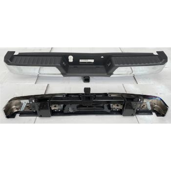 FORD TRUCKS & VANS FORD/PU F150 HYBRID REAR STEP BMP ASSY CHROME (WO/SENSOR)(W/STD TOW HITCH) OEM#ML3Z17906CA-PFM 2021-2023 PL#FO1103247