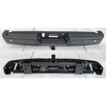 FORD TRUCKS & VANS FORD/PU F150 HYBRID REAR STEP BMP ASSY BLACK (W/SENSOR)(W/ACTIVE PK SENSOR)(W/STD TOW HITCH) OEM#ML3Z17906JAPTM-PFM 2021-2023 PL#FO1103253