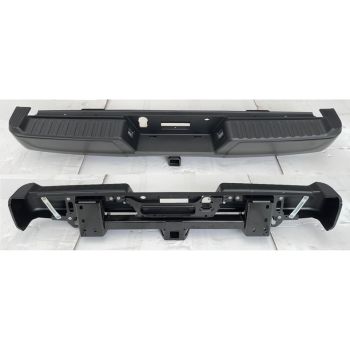 FORD TRUCKS & VANS FORD/PU F150 HYBRID REAR STEP BMP ASSY BLACK (WO/SENSOR)(W/MAX TOW HITCH) OEM#ML3Z17906AAPTM-PFM 2021-2023 PL#FO1103256