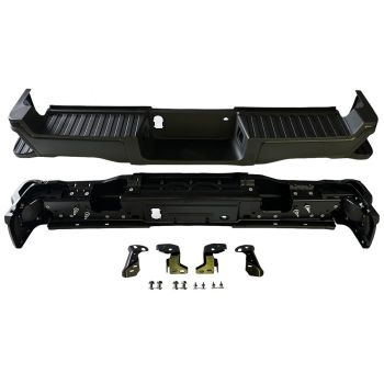 FORD TRUCKS & VANS FORD/PU F250/350/450 (SUPER DUTY) REAR STEP BMP ASSY BLACK (WO/SENSOR) OEM#PC3Z17810KAPTM-PFM 2023-2025 PL#FO1103303