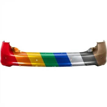 FORD TRUCKS & VANS EDGE REAR BUMPER COVER UPPER PRIMED (W/SENSOR)**CAPA** OEM#BT4Z17810BPTM 2011-2014 PL#FO1114101C