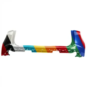 FORD TRUCKS & VANS EDGE  REAR BUMPER COVER UPPER PRIMED (W/ACTIVE PK ASSIST)(W/2 SIDE SENSOR HOLE) OEM#FT4Z17810GPTM 2015-2018 PL#FO1114106