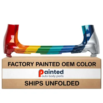 FORD TRUCKS & VANS EDGE REAR BUMPER COVER UPPER PRIMED (W/ACTIVE PARK ASSIST) **CAPA** OEM#KT4Z17810APTM 2019-2024 PL#FO1114112C