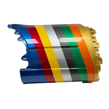 FORD TRUCKS & VANS TRANSIT REAR BUMPER SIDE COVER LEFT (Driver Side) TXT-BLACK (OUTER SECTION)(EXC EXTENDED LENGTH)**CAPA** OEM#KK4Z17F774FB 2020-2024 PL#FO1116107C