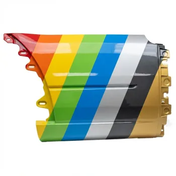 FORD TRUCKS & VANS TRANSIT REAR BUMPER SIDE COVER LEFT (Driver Side) TXT (OUTER SECTION)(EXC EXTENDED LENGTH)**CAPA** OEM#CK4Z17F774FD 2015-2019 PL#FO1116108C