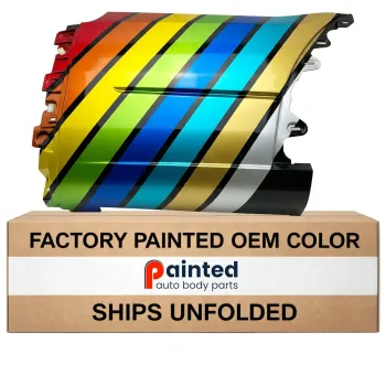 FORD TRUCKS & VANS TRANSIT REAR BUMPER SIDE COVER RIGHT (Passenger Side) TXT-BLACK (OUTER SECTION)(EXC EXTENDED LENGTH) OEM#KK4Z17F774FA 2020-2024 PL#FO1117107