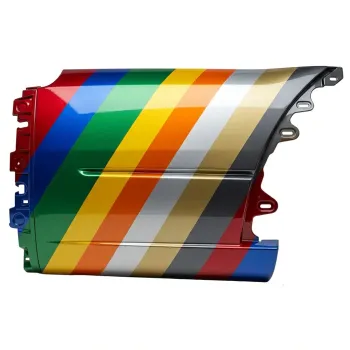 FORD TRUCKS & VANS TRANSIT REAR BUMPER SIDE COVER RIGHT (Passenger Side) TXT (OUTER SECTION)(EXC EXTENDED LENGTH)**CAPA** OEM#CK4Z17F774FC 2015-2019 PL#FO1117108C