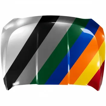 FORD TAURUS SHO HOOD OEM#AG1Z16612A 2010-2012 PL#FO1230284