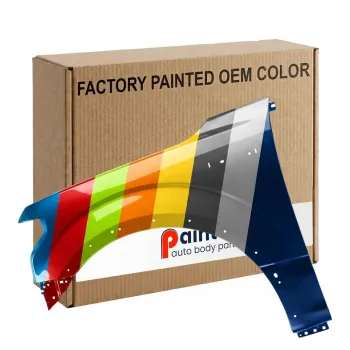 FORD TRUCKS & VANS FORD/PU  (F150)(EXC RAPTOR) FENDER LEFT (Driver Side) (W/WHEEL MLDG)(STEEL)(WO/ACTIVE PK ASSIST) OEM#JL3Z16006B-PFM 2015-2020 PL#FO1240309